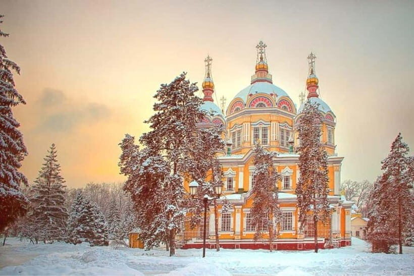 Almaty : Must-See Private Walking tour - Panfilov Park and the Zenkov Cathedral area