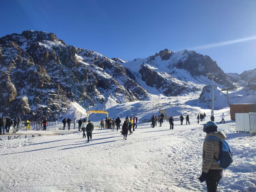 Almaty's Mountain Wonders: Medeu & Shymbulak - Shymbulak by cable car: the smooth way up to alpine views