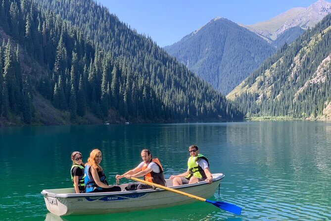 Kolsai Kaindy Lakes with Charyn Canyons 2-day tour - Lower Kolsai Lake: Walking Time First, Then Optional Horse or Boat