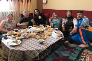 Trip to Kazakh family of Eagle hunters in Astana (6 hours) - The lunch that feels like Kazakhstan: shorpo, kese, and beshbarmak