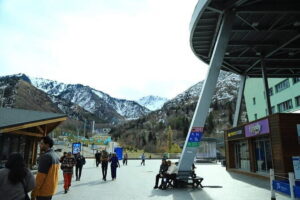 VIP Shymbulak, Alma-Arasan, Central Mosque & Cathedral ChurchTour - Shymbulak: mountain air and cable-car views near 5000m country